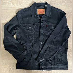 Levi’s black denim jacket